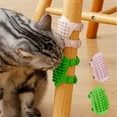thumbnail image 2 of Ashosteey Pet Tickling Artifact,Cat Rubbing Corner Comb, Silicone Tickling Comb Brush,Adjustable Silicone Cat Scratching Pad Back Scratcher Corner Brush Itch Rub Tool for Dogs Cats, 2 of 8