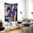 thumbnail image 2 of Tapiz de Sasha Banks con impresión de póster para colgar en la pared, arte de pared, tapiz para dormitorio, sala de estar, pasillo, dormitorio, decoración del hogar, 60 x 40 pulgadas, 2 of 8