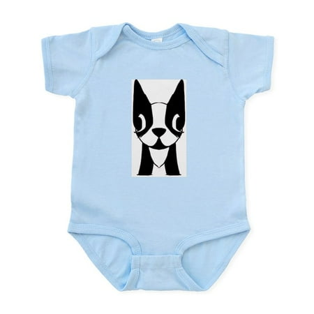 

CafePress - Boston Terrier Infant Bodysuit - Baby Light Bodysuit Size Newborn - 24 Months