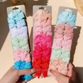 thumbnail image 3 of 10 Unids/set Grosgrain Cinta Arcos Horquillas Para Niña Color Sólido Clips De Pelo Boutique Headware Niños Accesorios Para El Cabello, 3 of 4