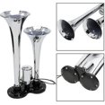 thumbnail image 2 of Kit de altavoz YONGSHENG 150dB 12V/24V bocina de aire doble trompeta cromada, 2 of 5