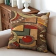 thumbnail image 4 of Stylish Living Starts Here - Brown & Teal Pillow Covers for Indoor and Outdoor Décor, 4 of 7