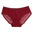 thumbnail image 5 of Braguitas de bikini de encaje sexy de cintura baja para mujer: invisibles, suaves y transpirables, sin costuras, regalo perfecto para ella, para todas las estaciones., 5 of 5
