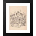 thumbnail image 2 of Joseph Pennell 15x18 Black Modern Framed Museum Art Print Titled - Skyscrapers from the Gladstone (1912), 2 of 5