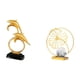 thumbnail image 5 of Figura de delfín,Colección de adornos de escritorio con figuras de delfines,Estatua decorativa moderna para el hogar,artesanías artísticas,Estatua de hoja,Estatua de hoja para decoración, 5 of 8