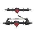 thumbnail image 3 of Yinanstore RC Front Rear Axle Housing Upgrades Kits Durable DIY Accs Spare Parts Spare Model Toy for D90 MN82 D96 MN78 1:12 Scale RC , Black Front Rear, 3 of 8