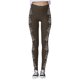 thumbnail image 4 of MKLEKYY Leggings deportivos para mujer, leggings para entrenamiento, leggings con estampado navideño, pantalones con bloques de color, leggings suaves y elásticos. 4610, 4 of 4