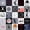 Black Red 02, variant on Manfei Boys Basketball Twin Comforter Sets, Sport Plaid Bedding Set, Black Red Twin Comforter Sets, Black Reversible 2-Piece 1 Comforter and 1 Pillowcase