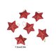 thumbnail image 3 of Adornos Navideños de Plástico con Forma de Pentagrama y Purpurina 3D para Árbol de Navidad (Paquete de 6), En Rojo, Plateado y Dorado, 7,5 X 7,5 Cm., 3 of 6