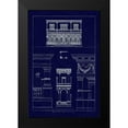 thumbnail image 2 of Buhlmann, J. 17x24 Black Modern Framed Museum Art Print Titled - Palazzo del Consiglio at Padua, Villa Farnesia (Blueprint), 2 of 5