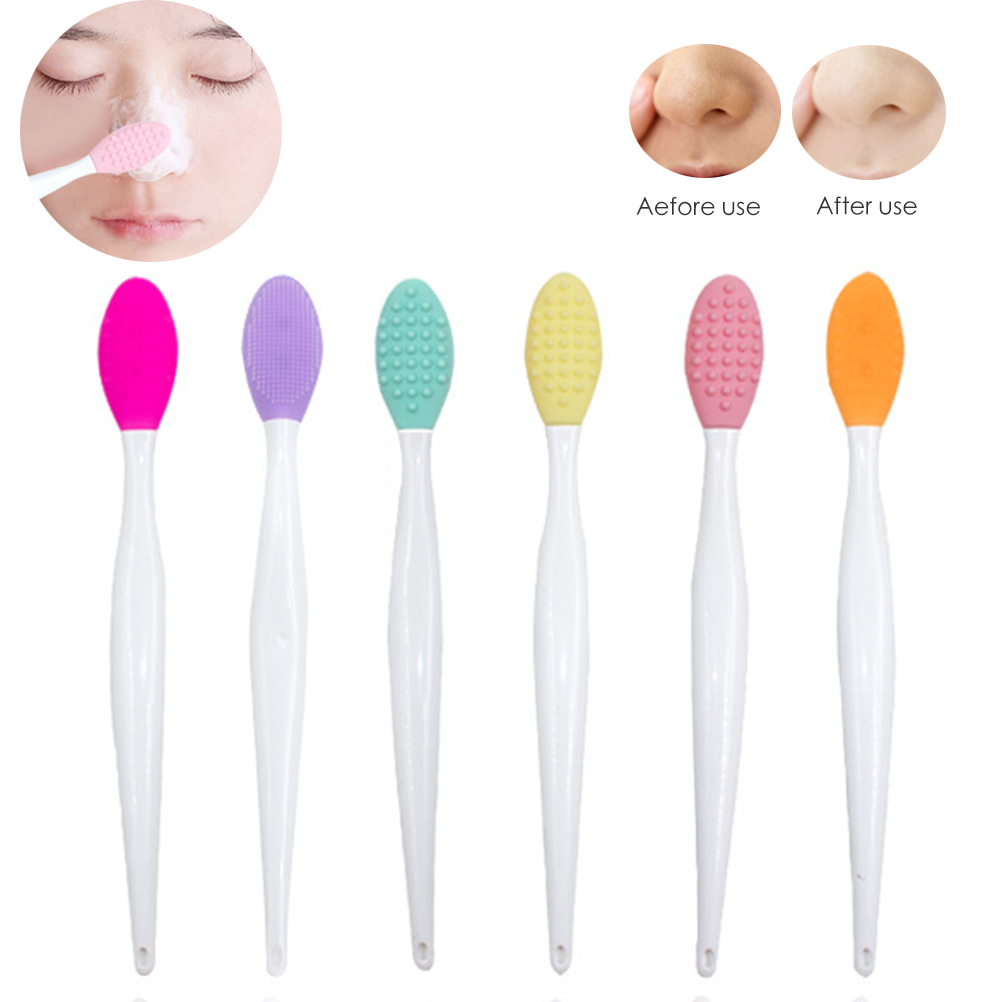 OZS 6Pcs Lip Scrub Brush Double-Sided Silicone Exfoliating Lip Brush Tools  For Gentle Cleansing Of Skin And Lips - Walmart.com