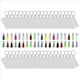 thumbnail image 2 of Juego de 160 llaveros en blanco para sublimación, llaveros en blanco para transferencia térmica, borlas de llavero, MDF, rectangular en blanco, 2 of 5