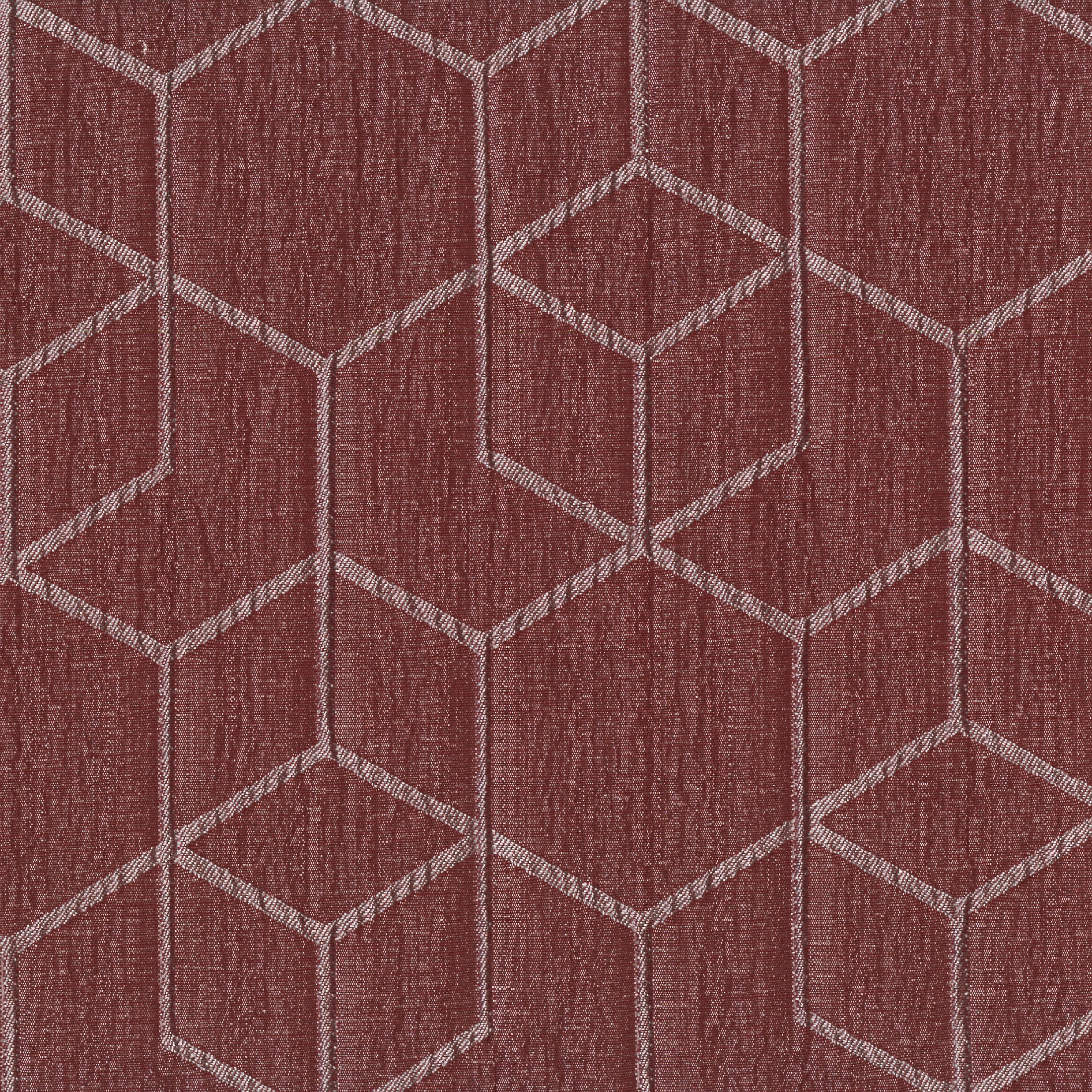 Better Homes & Gardens Blackout Textured Geometric Curtain Panel, 1 Panel, Rusty Brick, 50" W x 95" L