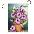 thumbnail image 2 of Briarwood Lane Potted Petunias Spring Garden Flag, 2 of 4