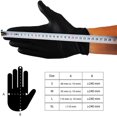thumbnail image 4 of Tamaño Guantes de nitrilo (paquete de 100), guantes desechables de nitrilo, guantes de nitrilo negros, guantes desechables negros, guantes de nitrilo (sin látex), 4 of 8