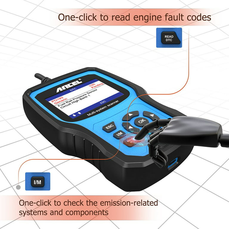 AUTOPHIX 7910 Diagnostic Scanner Fit for BMW All System Scan Tool Full  Function OBD2 Scanner Registration Bi-Directional Test All Reset Service  Code