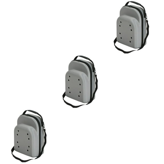 MLINS 3pcs Travel Hat Case Baseball Hat Storage Case Baseball Cap Carrier Case Hat Protective Box