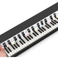 thumbnail image 1 of 88 Keys Silicone Piano Keyboard Sticker, Removable Piano Stickers for Keyboards(Colour), 1 of 5