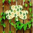 thumbnail image 2 of LSLJS St Patricks Day Décorations, Décoration Suspendue en Bois St. Patrick's pour les Fêtes, 2 of 3