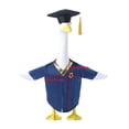 thumbnail image 3 of Porch Goose Outfits - All Seasons Valentine's Day St. Patrick's Easter 4th of July Fall Halloween Christmas,Holiday Goose Clothing For 23 Inches Gooses Statue Garden Patio Yard Lawn Decor, 3 of 8