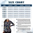 thumbnail image 7 of Xoenoiee Christmas Candy Bulb Star Print Women's Long Sleeve Golf Polo Shirts Xmas Moisture-Wicking UPF 50+ Sun Protection V Neck Tennis Pickleball Shirts Casual Tops Pullover for Ladies, Size L, 7 of 7