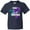 Navy, variant on Inktastic Suicide Prevention I Wear Teal and Purple for My Brother Youth T-Shirt