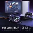 thumbnail image 3 of FIFINE Casque de Jeu Filaire USB : Son Surround 7.1 - RVB Vibrant et Personnalisable - Équilibre Jeu/chat, Casque Gamer avec Micro à Réduction de Bruit pour PC,, 3 of 9