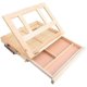 thumbnail image 3 of 2024 New Art Table Easel, Adjustable Folding Wooden Easel, Multipurpose Artist Easel, Portable Tabletop Easel Box With Drawer For Painting And Drawing, 3 of 5