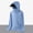 Light Blue, variant on WIZUTIZ Men's Sun Shirts Upf 50 Rash Guard Long Sleeve Sun Protection Hoodie with Hat &Face Mask Zip Cooling Going Out Jacket