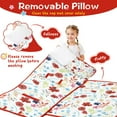 thumbnail image 3 of Pioneer Flower Floral Print Pattern Toddler Nap Mats for Kids Preschool,Sleeping Mat Bag or Kids,Toddler Sleeping Bag,Toddler Nap Mat or Daycare, 3 of 6