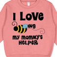 thumbnail image 3 of Inktastic My Mommy's Helper Little Bee Kids Toddler Sweatshirt, 3 of 4