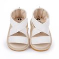 thumbnail image 5 of Ketyyh-chn99 Baby Girl Shoes Baby Girls Shoes Infant Princess Dress Shoe Wedding Flats for First Walkers White,4, 5 of 5