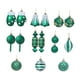 thumbnail image 4 of 16x Bolas de Navidad Adornos navideños decorativos Adornos de invierno Mini decoraciones Adornos de bolas de de Navidad Colgantes pequeños de Verde hierba, 4 of 8