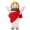 Red, variant on Blessing And Glory Jesus Plush Doll - Prayer-Themed Religious Toy For Church, Sunday School, Christmas, Easter, Home Decor, And Inspirational Gifts Easter, Mother's Day Gifts-Blue
