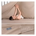 thumbnail image 2 of Juego de Sábanas Microfibra, Frescas, Hipoalergénicas, Real Textil (Taupe, Individual), 2 of 6