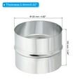 thumbnail image 2 of Uxcell 5" Galvanized Steel Duct Connector Duct Coupling Vent Coupler, 4" Long, 2 of 5