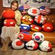 thumbnail image 5 of 51 estilos de juguetes de peluche Country Ball de 10 a 45 cm, colgante de Polandball, muñeco de peluche Country Balls, regalo para el día del niño para niños, 5 of 5