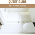 thumbnail image 3 of 56-60" W x 76" H Shower Door, Double Sliding Frameless Shower Door with Premium 3/8 Inches (10mm) Thick SGCC Tampered Glass, Soft Close, Explosion-Proof Film, 3 of 8