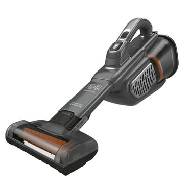 BLACK DECKER Dustbuster AdvancedClean  12V Lithium Cordless Handheld Vacuum with Powered Pet Head for carpet and upholstery, HHVK320JZ01