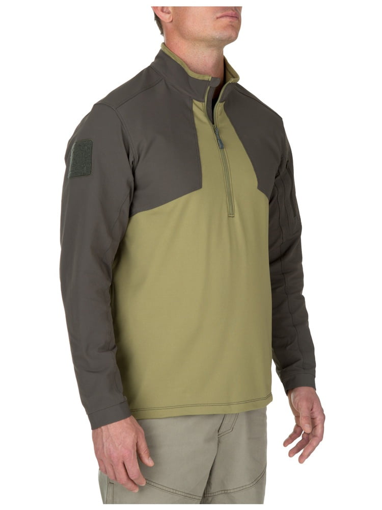5.11 Tactical - 5.11 Men's Thunderbolt Half Zip Sweatshirt, Underbrush ...