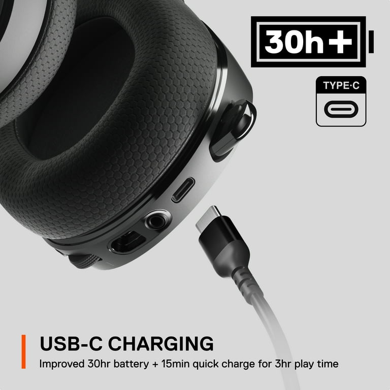 SteelSeries Arctis 7X+ Wireless Headset, 2.4 GHz, 30hr SteelSeries Arctis 7X+ Wireless Headset, 2.4 GHz, 30hr