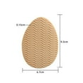thumbnail image 5 of 1 Pads, Non Skid Noise Reduction Self Adhesive Rubber Sole Protectors Shoe Grips for Shoe Bottom Man Women , Round Head Apricot, 5 of 10