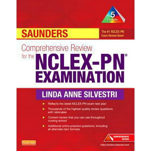 Pre-Owned Saunders Comprehensive Review for the NCLEX-PN® Examination (Paperback) 1455703796 9781455703791