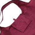 thumbnail image 4 of GOOHOCHY Sac Fourre-Tout Réutilisable pour Épicerie Rouge Foncé pour Adultes 1Pcs, 4 of 7