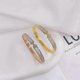thumbnail image 3 of Titanium Steel H Letter Bracelet Fashion Shell Light Luxury Wrist Chain Jewelry, 3 of 5