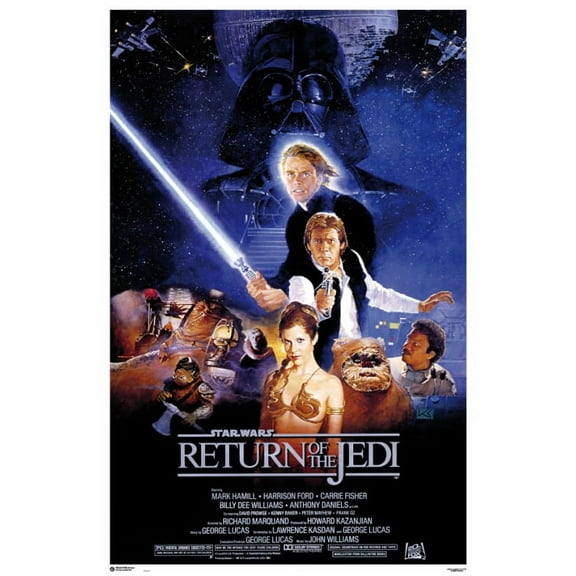 Star Wars Return Of The Jedi Laminated Poster (24 x 36)