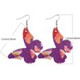 thumbnail image 4 of Dangle Earrings Butterfly Shape Creative Fashion Drop Earrings Pierced Earrings, 4 of 10