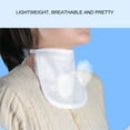 thumbnail image 4 of Neck Stoma Protector, Tracheostomy Cover Pure Cotton Skin Friendly Single Layer Adjustable Length Black  for Surgery Recovery, 4 of 7