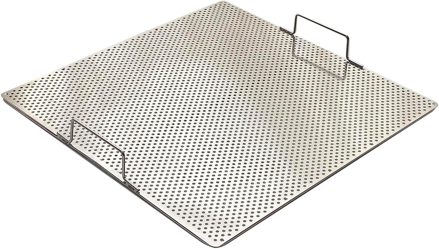 Stainless Steel Fryer Crumb Screen Gate (Solid Screen) (17.5" X 17.5" X