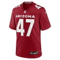 thumbnail image 2 of Men's Nike Sage Surratt  Cardinal Arizona Cardinals Team Game Jersey, 2 of 3